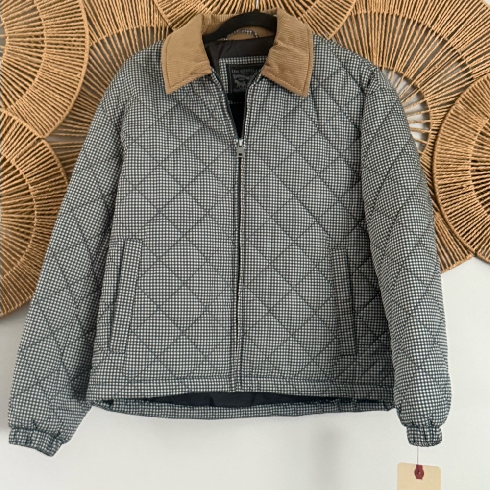 Levi's Checkered Quilted Jacket
